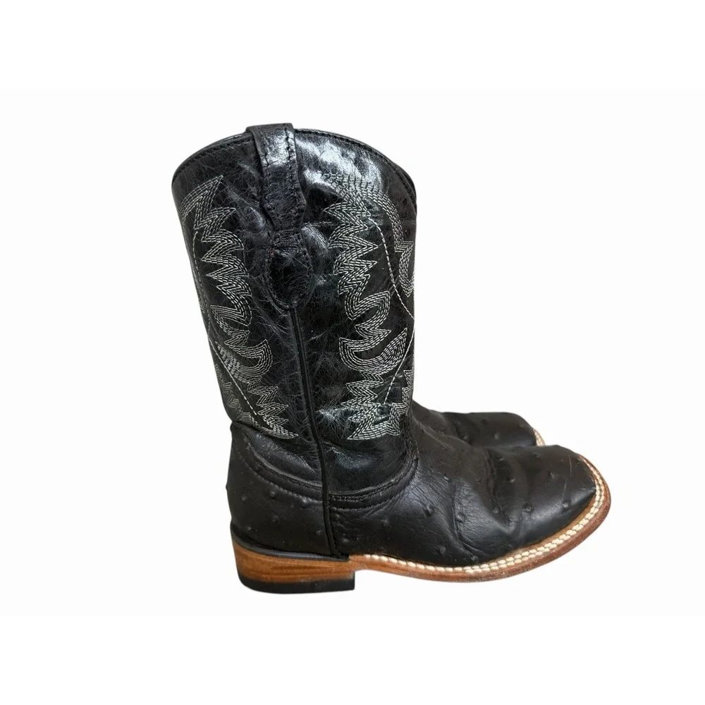 Veretta Kids Black Leather‎ Boots Size 21